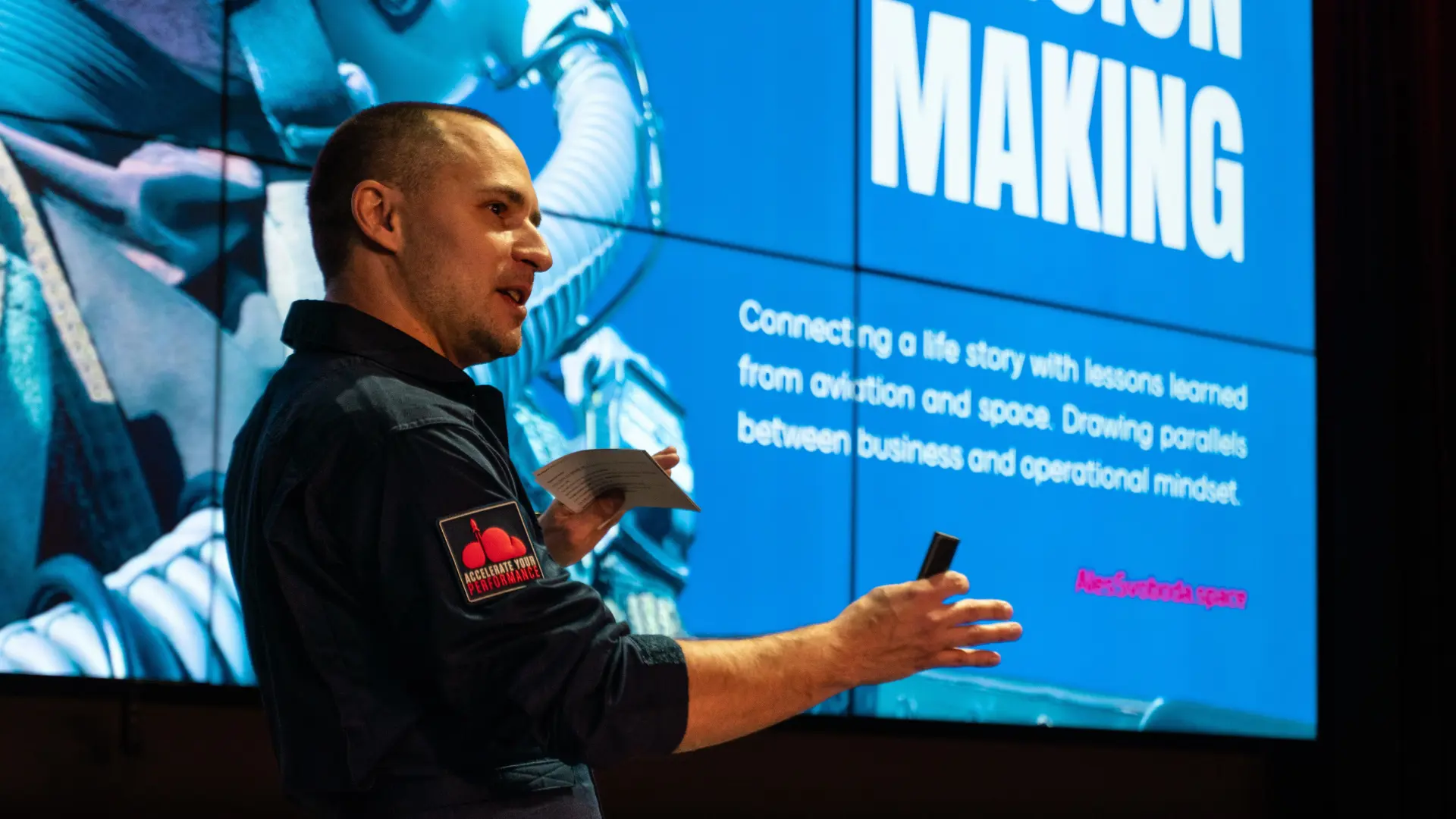 Aleš Svoboda - <p>Fighter pilot and astronaut in training sharing real-world lessons in high-stakes decision-making and performance under pressure.</p>