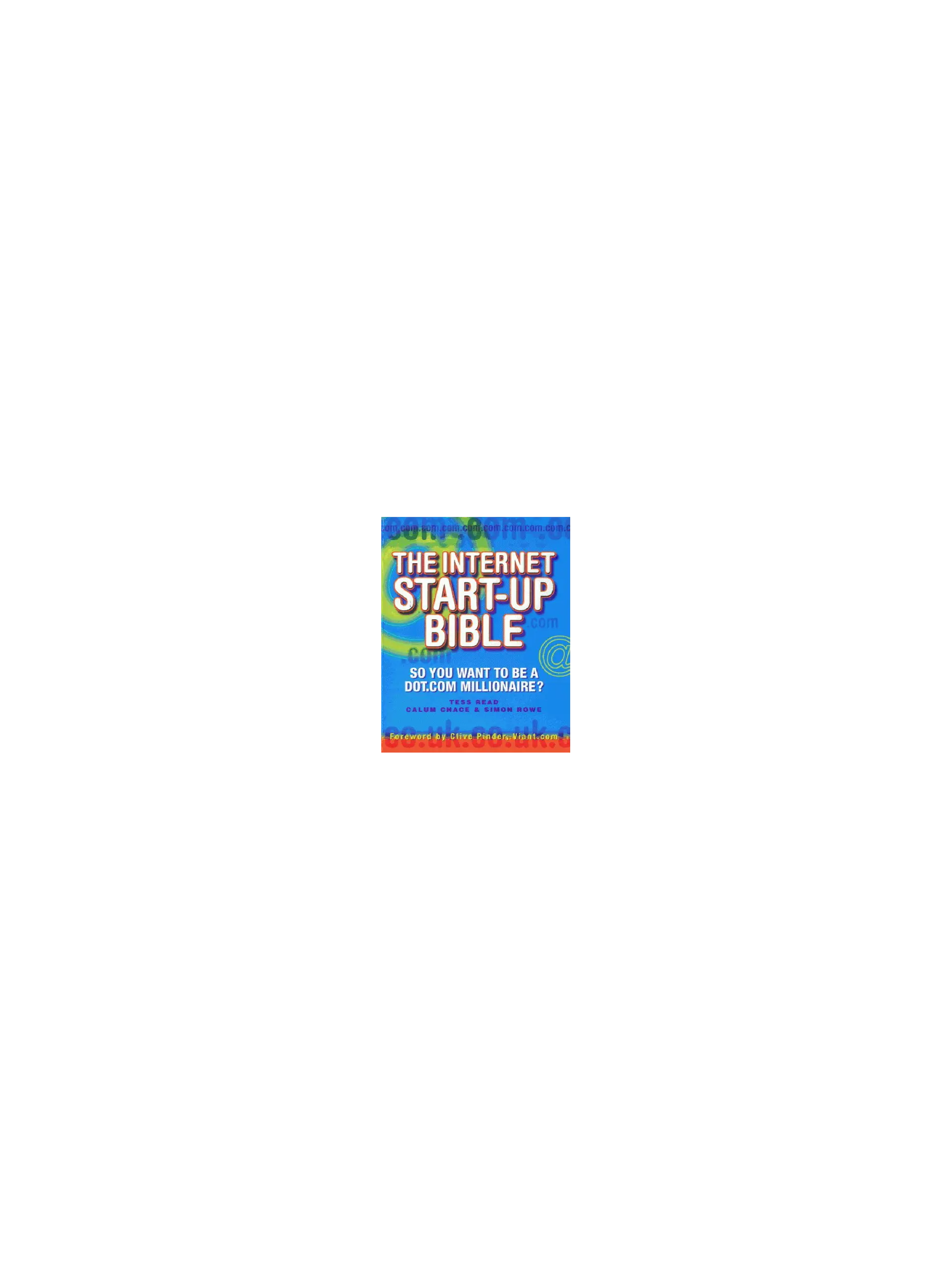 The Internet Start-Up Bible