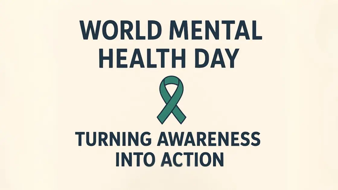 World Mental Health Day: From Awareness to Action in the Workplace
