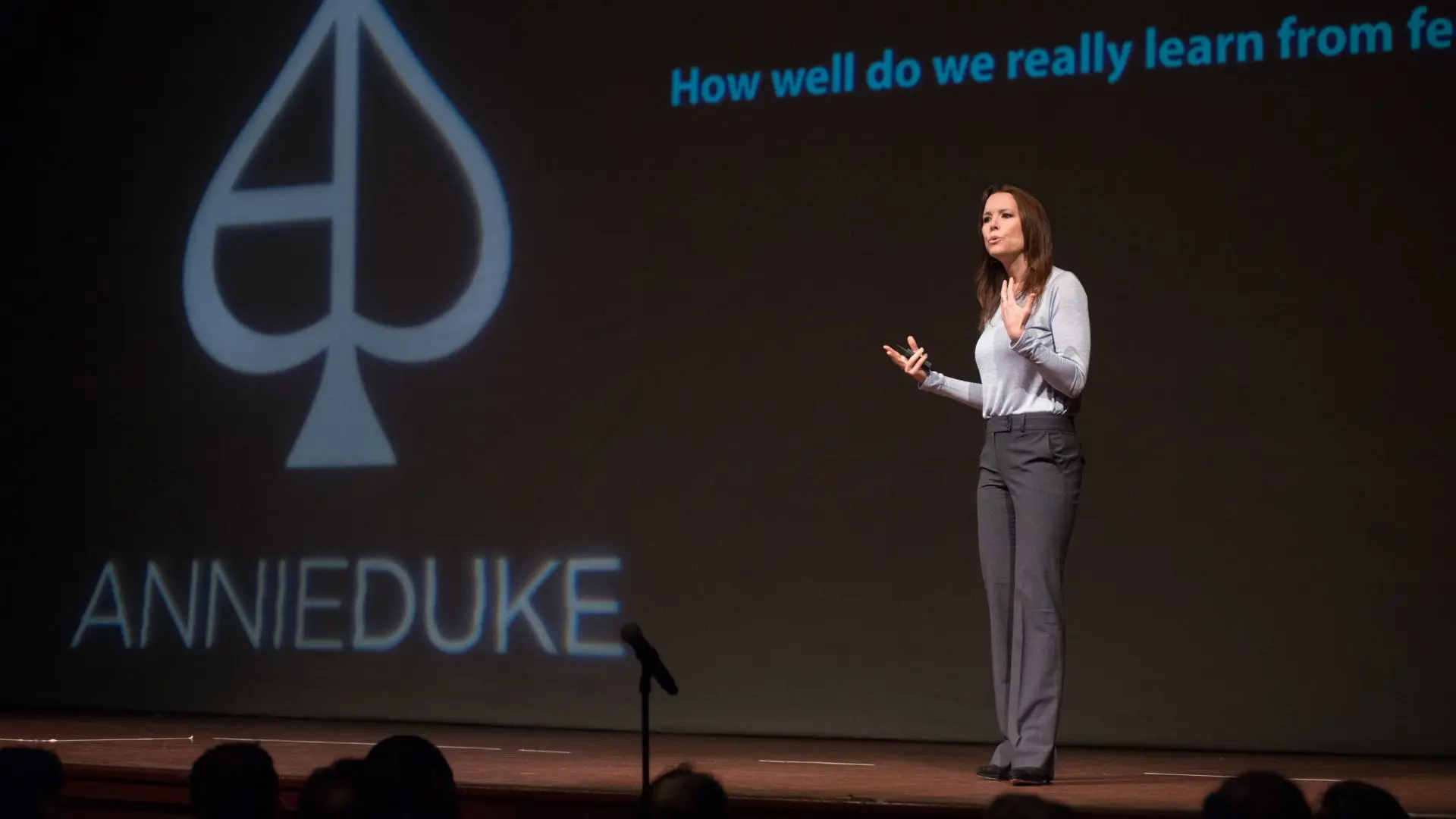 Annie Duke - <p data-start="286" data-end="467">Annie Duke helps leaders make smarter decisions under uncertainty, drawing on psychology, poker, and real-world business experience.</p>