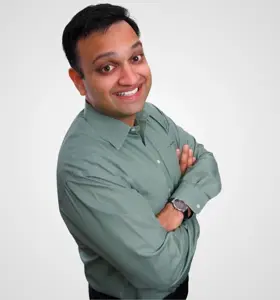 Avish Parashar - Avish Parashar uses improv comedy to help organizations master adaptability, innovation, and resilience in an unpredictable world.