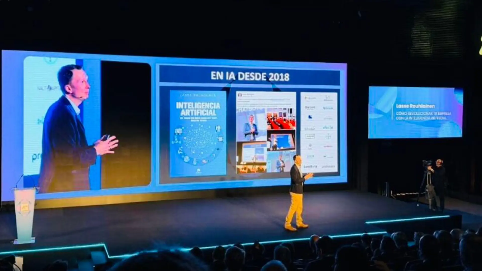 Lasse Rouhiainen - <p>Internationally recognized AI keynote speaker and bestselling author turning artificial intelligence into practical business results.</p>