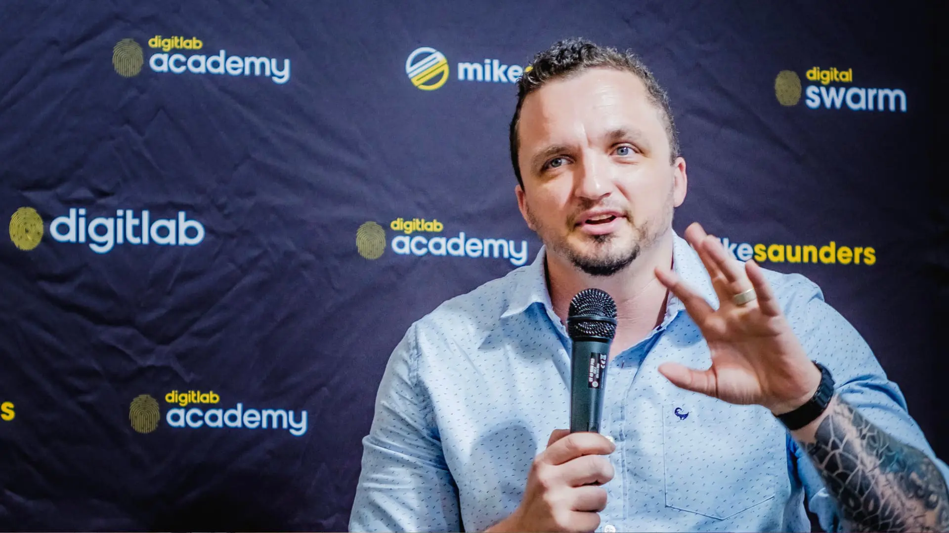 Mike Saunders - Mike Saunders is a global digital strategist who has transformed marketing for top brands like Vodafone, IBM, and Toyota, driving growth and innovation through cutting-edge strategies.