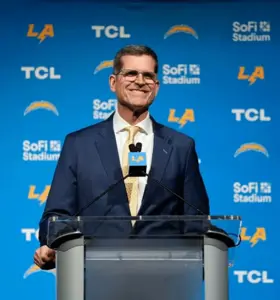 Jim Harbaugh - Score big in business with Jim Harbaugh's winning mindset. Learn to tackle obstacles and seize opportunities.