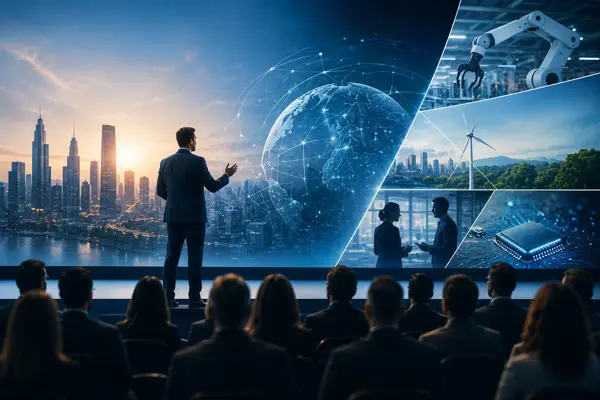 Best keynote speakers for trade association events focused on future industry challenges