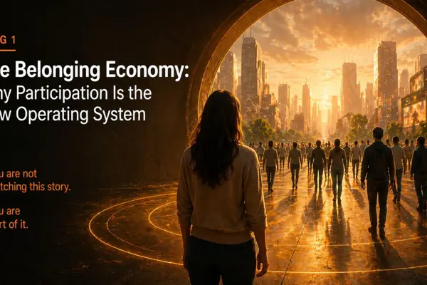 The Belonging Economy: Why Participation Is the New Operating System