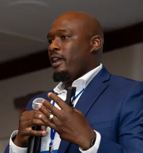 Alex Dumas - Alex Dumas helps organizations unlock leadership potential by building cultures of confidence that elevate communication, collaboration, and performance.