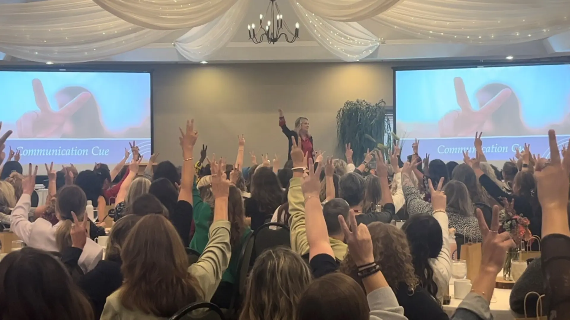 Sandy Gerber - <p>Sandy Gerber helps leaders communicate with clarity, confidence and credibility through high-energy keynotes and practical EQ tools.</p>