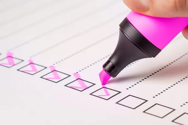 Checklist for speakers