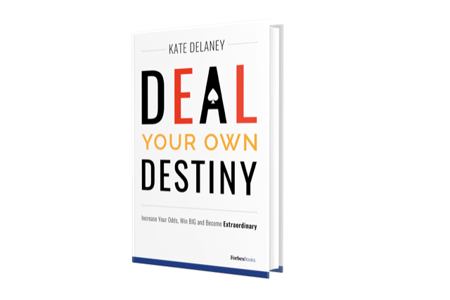 Deal Your Own Destiny – A New Book by Kate Delaney