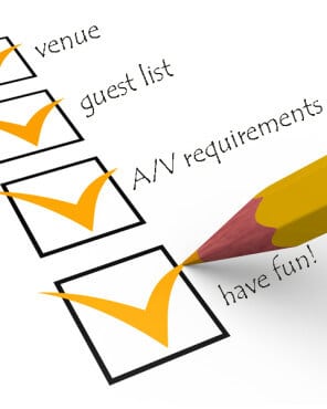 Checklist for Event Planners